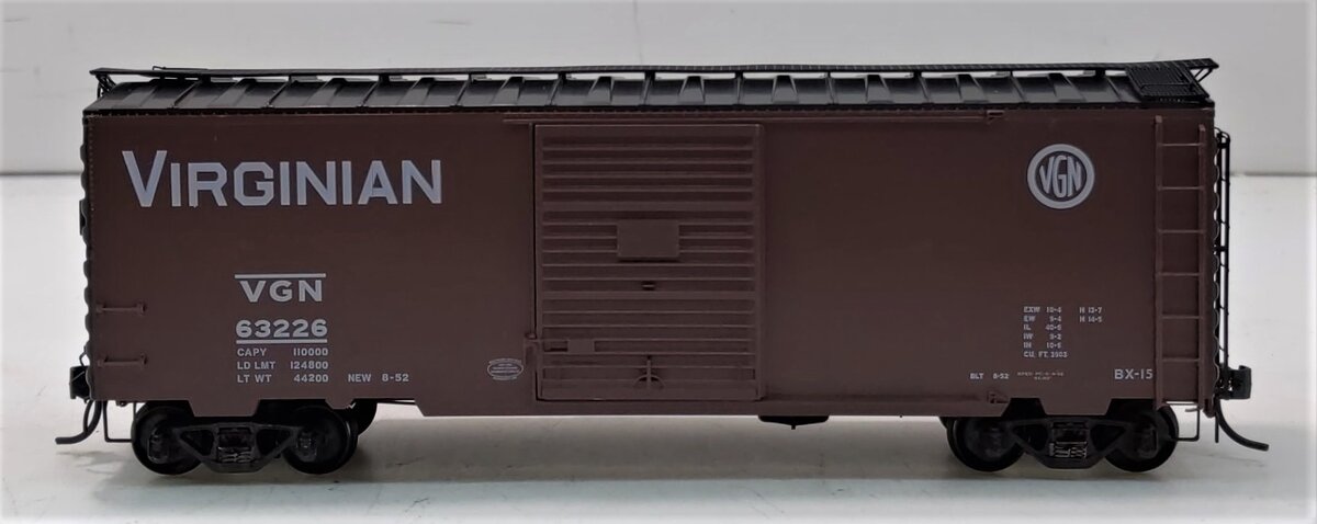Kadee 5002 HO Scale Virginian 40' PS-1 Standard Boxcar #63226 LN/Box