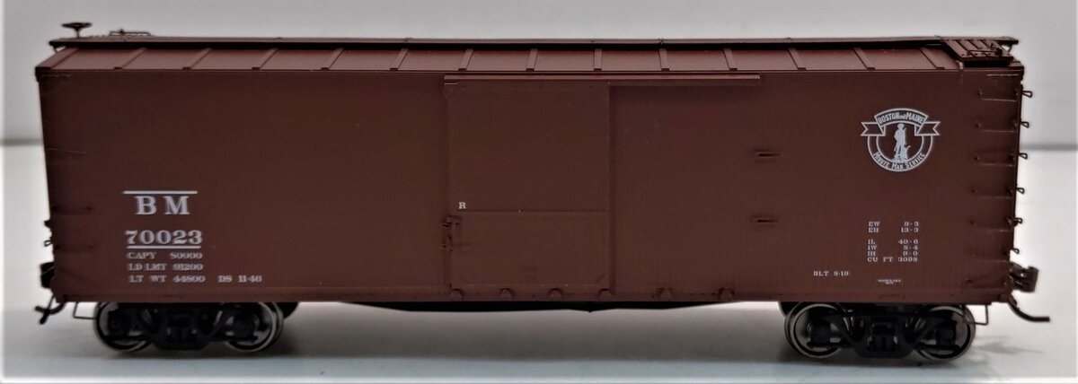 Rapido Trains 130101-1 HO Boston & Maine USRA D-S Boxcar #70023