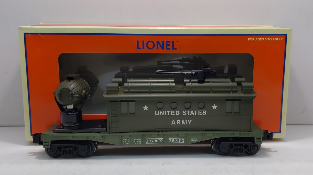 Lionel 6-26872 O Gauge U.S. Army Security Car #26872
