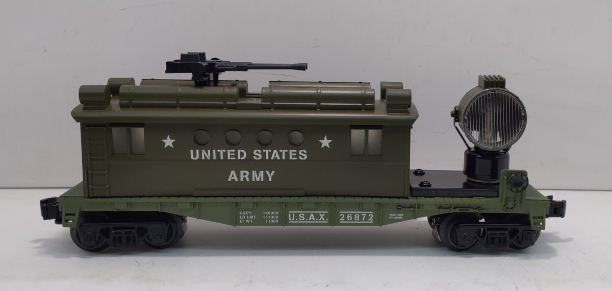 Lionel 6-26872 O Gauge U.S. Army Security Car #26872
