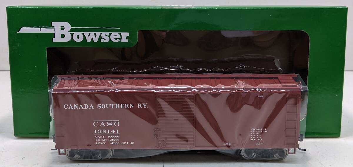 Bowser 42469 HO Scale Canada Southern 40' Boxcar #138141