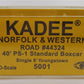 Kadee 5001 HO Scale Norfolk & Western 40' PS-1 Boxcar #44324 LN/Box