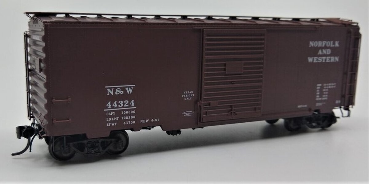 Kadee 5001 HO Scale Norfolk & Western 40' PS-1 Boxcar #44324 LN/Box