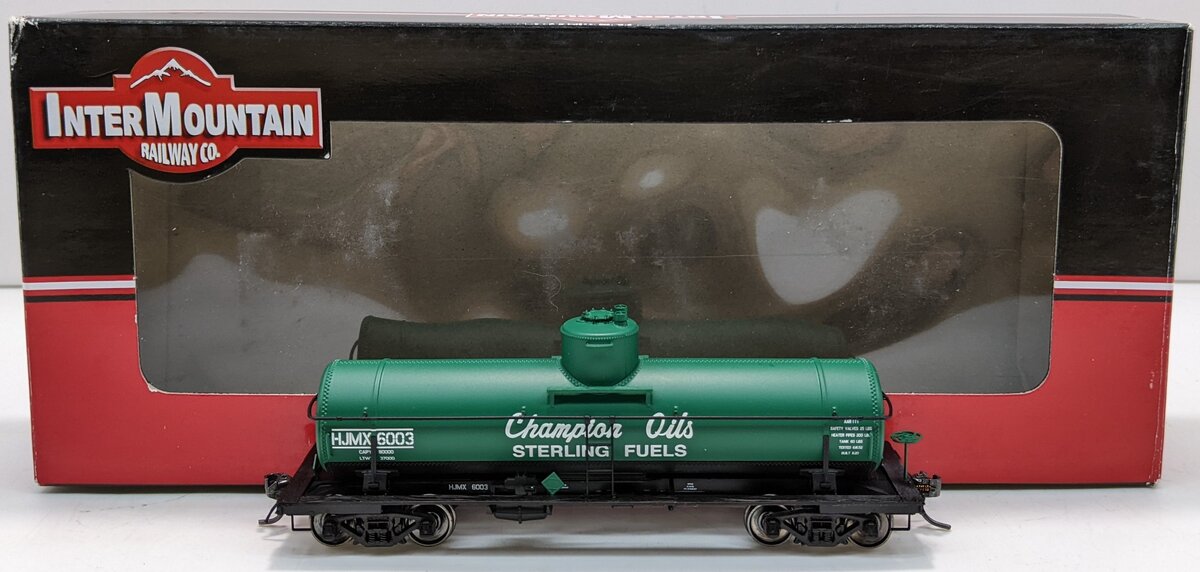InterMountain 46329-01 HO Champion Oils Sterling Fuels 8k Gallon Tank Car #6003 LN/Box