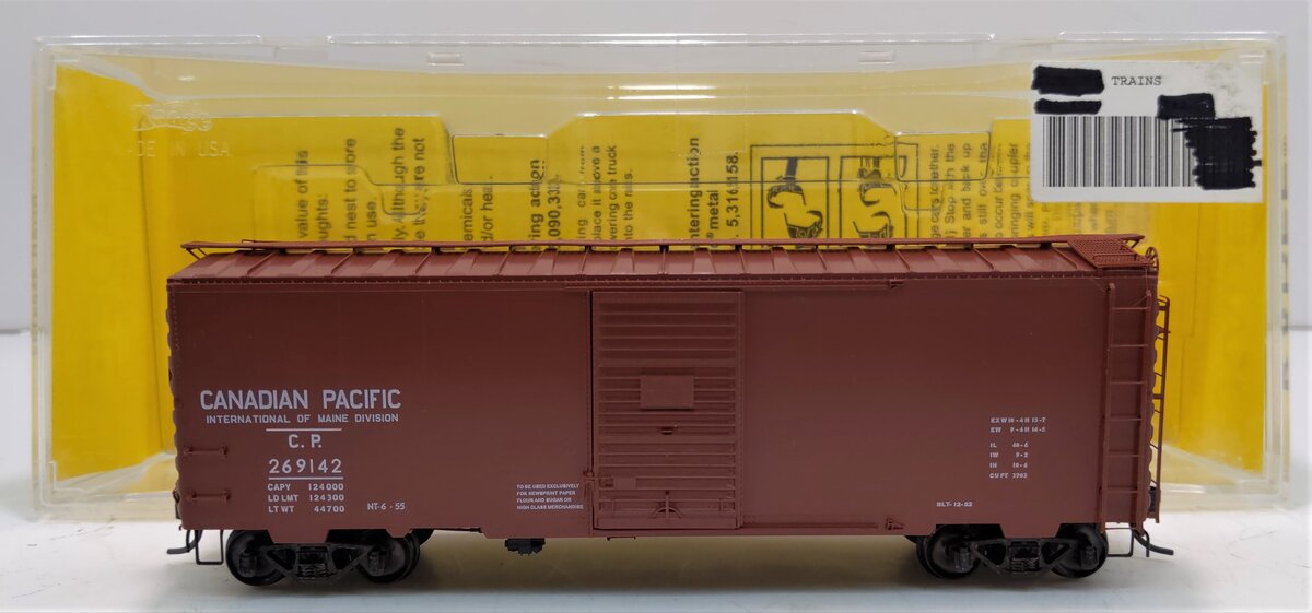 Kadee 4006 HO Canadian Pacific 40' PS-1 Standard Boxcar #269142 LN/Box