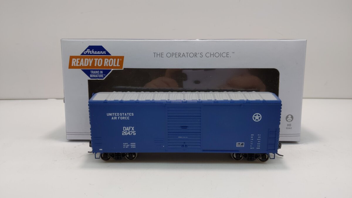 Athearn 67472 HO Scale DFAX 40' Modernized Boxcar RTR #26475 LN/Box