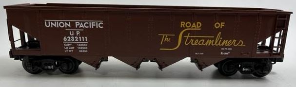 K-Line K623-2111 O Gauge Union Pacific Classic Diecast Hopper #6232111 LN/Box