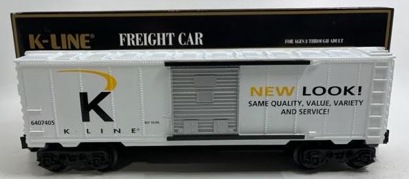 K-Line K640-7405 O Gauge New Look Boxcar NIB