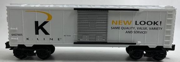 K-Line K640-7405 O Gauge New Look Boxcar NIB