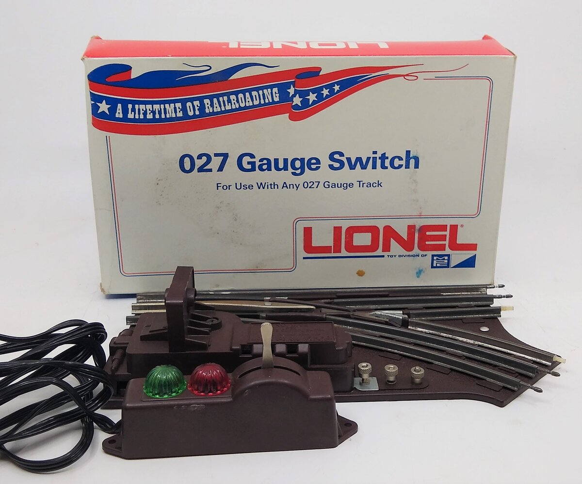 RemoteLOCL E062台 Lionel 6-5122 027 Right Hand Remote Control Switch Turnout – Trainz