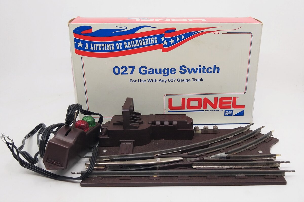 Lionel 6-5121 O O27 Left Hand Remote Control Switch Turnout