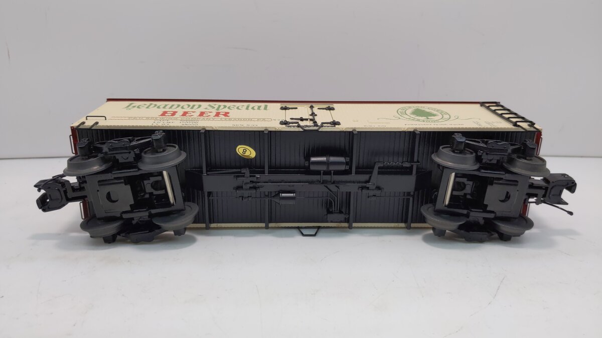MTH 20-94336 O Gauge Lebanon Special 36’ Woodsided Reefer Car #1934 LN/Box