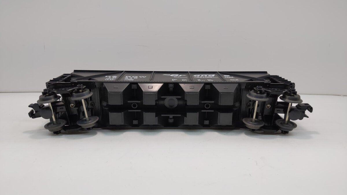 Lionel 6-16416 O Gauge Denver & Rio Grande 4-Bay Hopper with Cover LN
