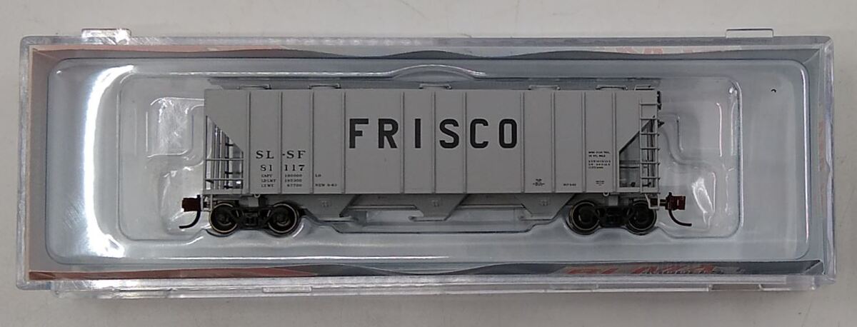 BLMA Models 11035 N Scale Frisco PS-4000 Covered Hopper #81117 LN/Box