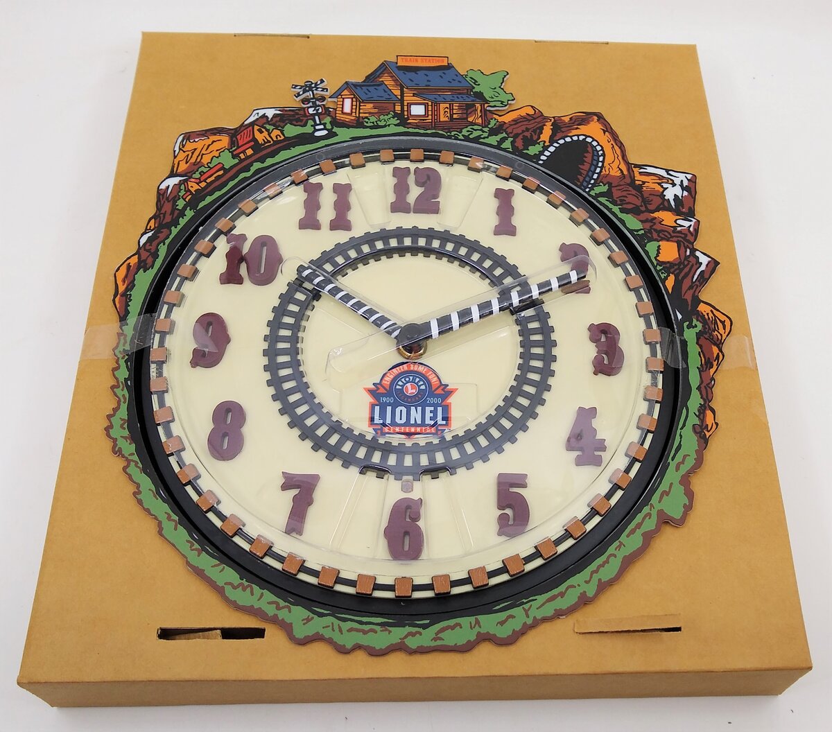 Lionel 7183 100th Anniversary Train Clock LN/Box