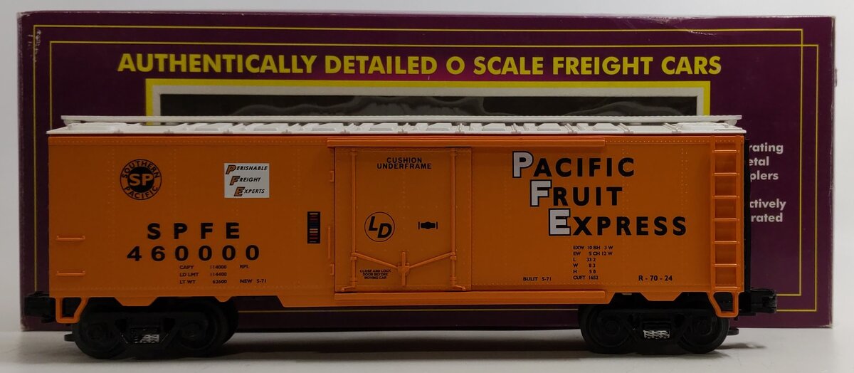 MTH 20-94007 O Southern Pacific Reefer Car #460000 LN/Box