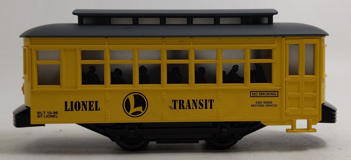 Lionel 6-18431 O Gauge Lionel Transit Trolley Car EX/Box