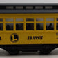 Lionel 6-18431 O Gauge Lionel Transit Trolley Car LN/Box