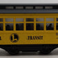 Lionel 6-18431 O Gauge Lionel Transit Trolley Car LN/Box