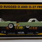 MTH 30-7613 O Gauge Auto Transport Flatcar with Two ThunderBirds LN/Box