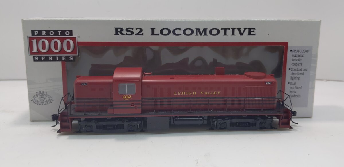 Proto 1000 30709 HO Scale Lehigh Valley Diesel Locomotive #212 LN/Box