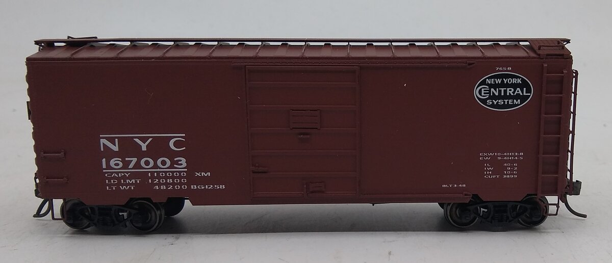 InterMountain 45484-01 HO New York Central 40' PS-1 Boxcar #167003 LN/Box