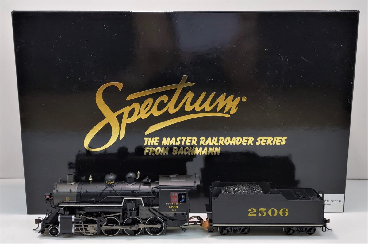 Bachmann 11428 HO Southern 2-8-0 Consolidation Steam Locomotive w/Tender #2506 LN/Box