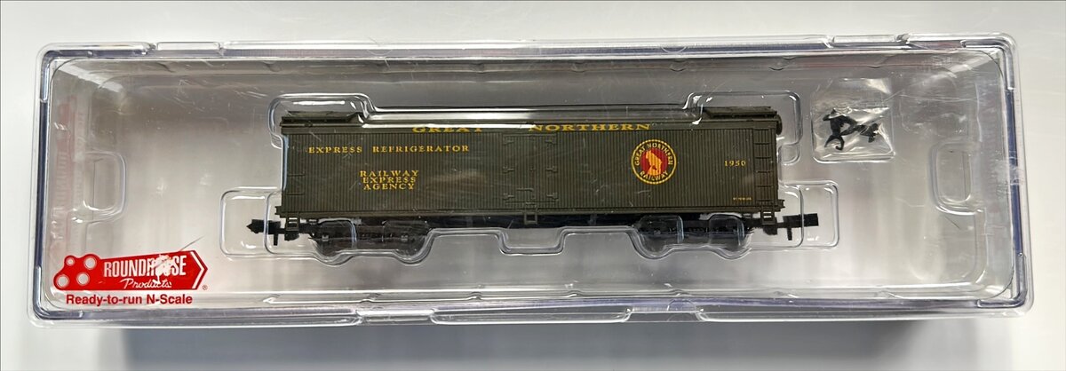Roundhouse 82905 N Great Northern/REA 50' Express Reefer #1950 LN/Box