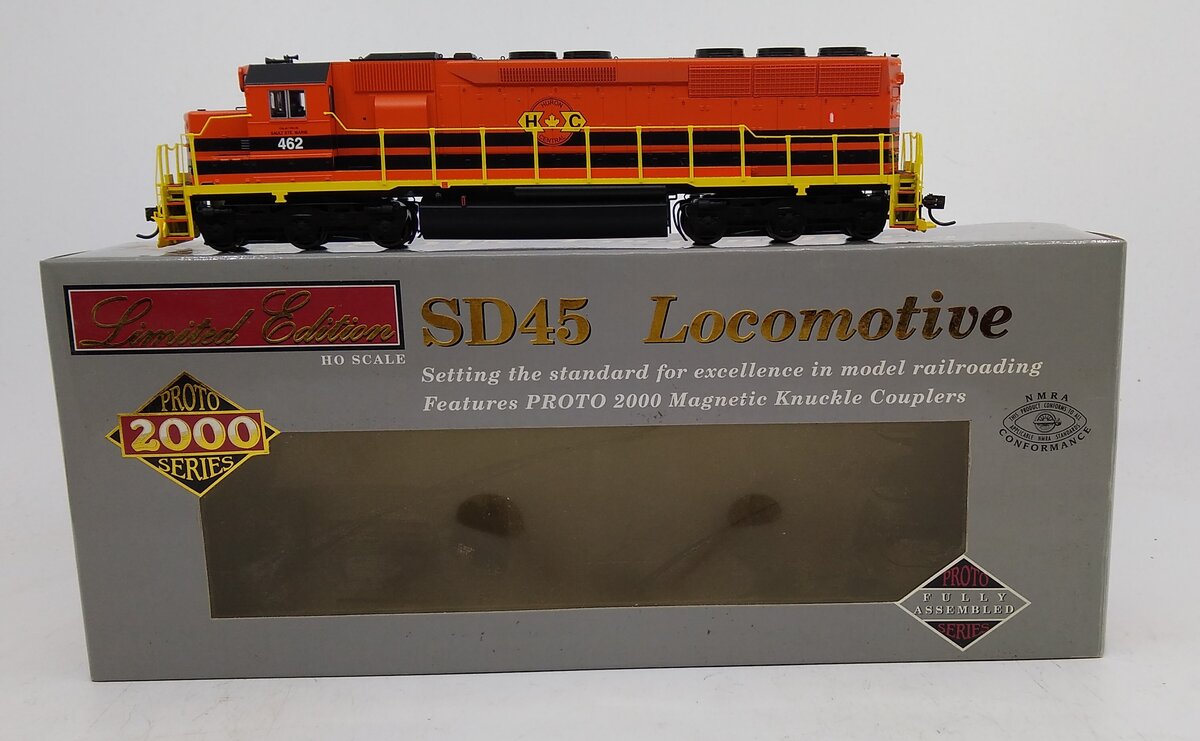 Proto 2000 857507 HO Huron Central SD45 Locomotive #462 LN/Box