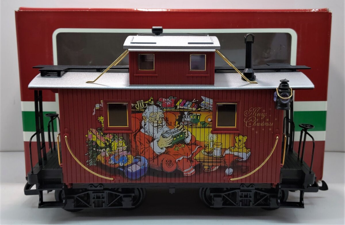 LGB 46658 G Scale Dovers Christmas Caboose LN/Box