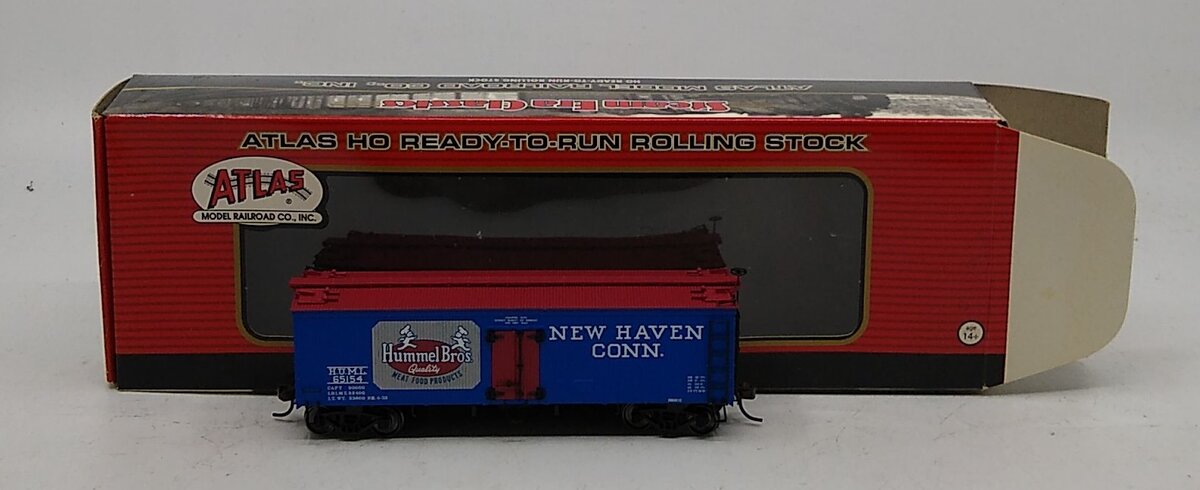 Atlas HUML-02 HO Scale Hummel Brothers Refrigerator Car # 65154