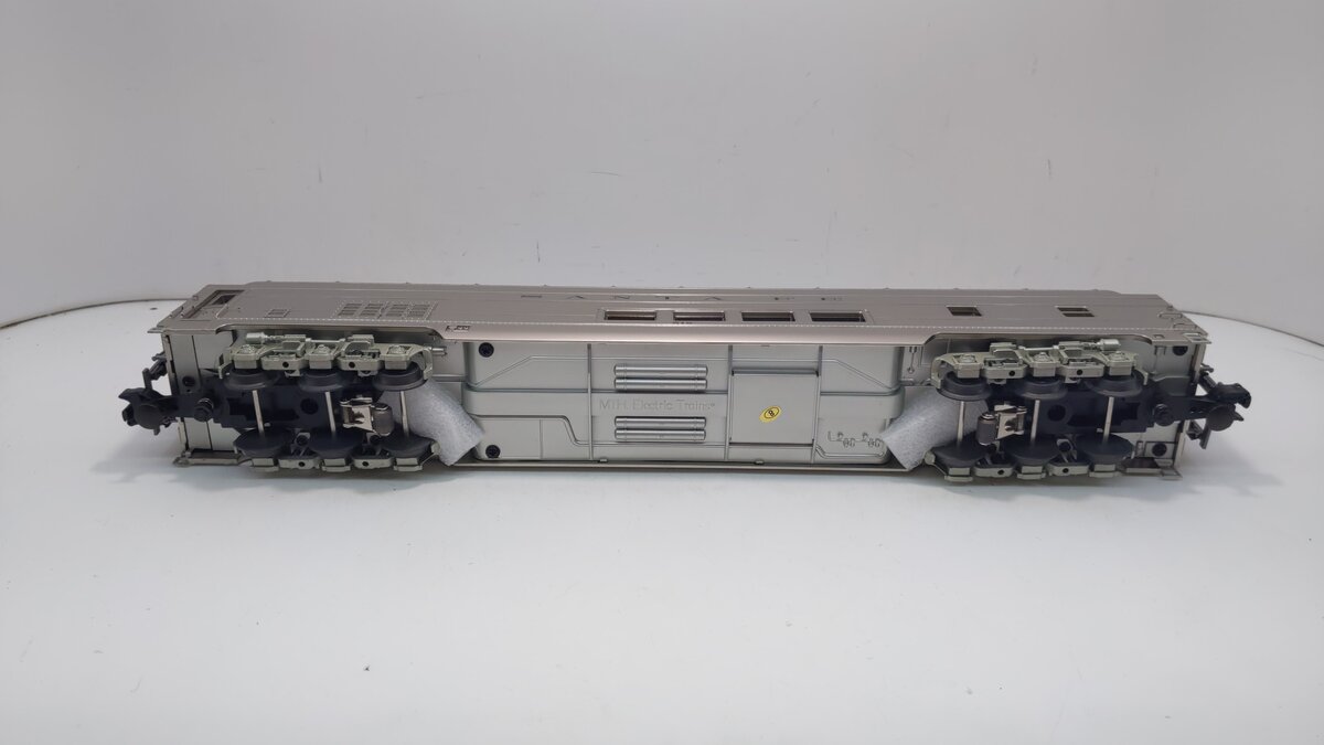 MTH 20-67136 O Gauge Santa Fe 70’ Full Length Smooth Vista Dome #518 NIB