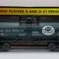 MTH 30-7330 O Gauge Breyers Milk Single Dome Tank Car #1084 NIB