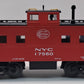 MTH 30-77013 O Gauge New York Central Steel Caboose #17560 EX/Box