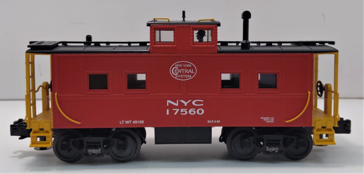 MTH 30-77013 O Gauge New York Central Steel Caboose #17560 NIB