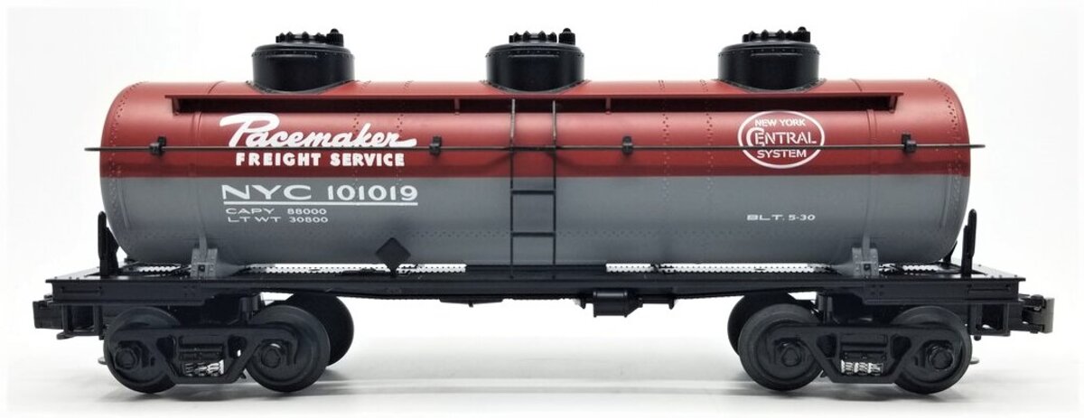 MTH 30-7332 O New York Central 3 Dome Tank Car #101019 LN/Box