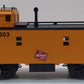 MTH 30-7788 O Gauge Milwaukee Road Illuminated Steel Caboose #01603 NIB