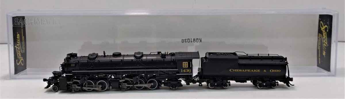 Bachmann 82674 N C&O H-4 2-6-6-2 Steam Locomotive w/DCC #1436 LN/Box