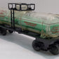 Lionel 6-16155 O Gauge AEC Reactor Fluid Tank Car #6515-3 (Green) NIB