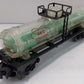 Lionel 6-16155 O Gauge AEC Reactor Fluid Tank Car #6515-3 (Green) LN/Box