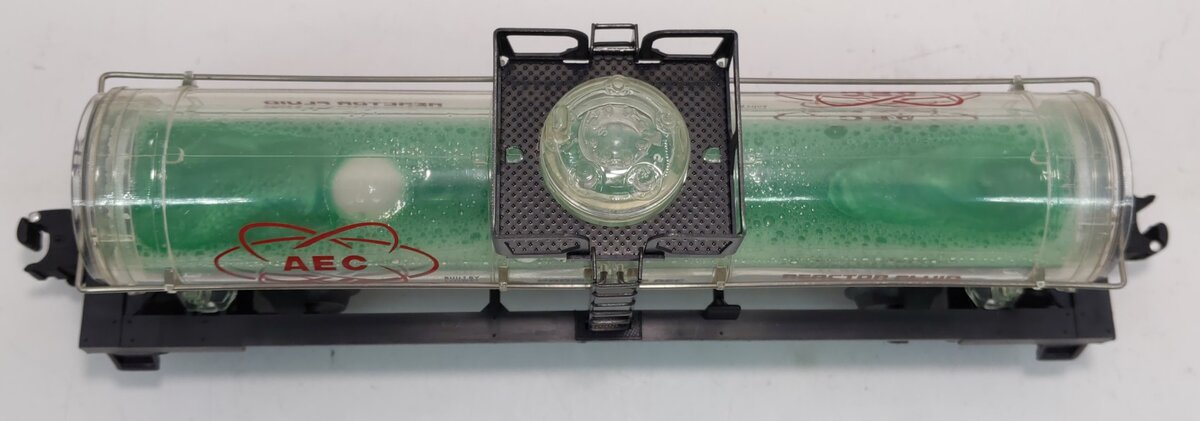 Lionel 6-16155 O Gauge AEC Reactor Fluid Tank Car #6515-3 (Green) NIB