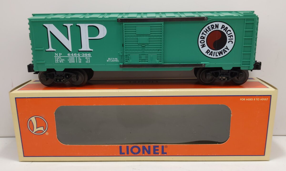 Lionel 6-19284 O Gauge Northern Pacific 6464 Boxcar #6464-396 LN/Box