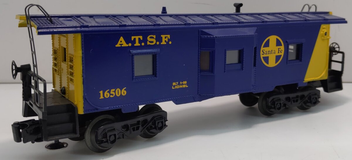Lionel 6-16506 O Gauge Santa Fe Bay Window Caboose LN/Box