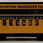 MTH 30-6400-2 O Gauge Western & Atlantic Railroad Overton Illuminated Coach