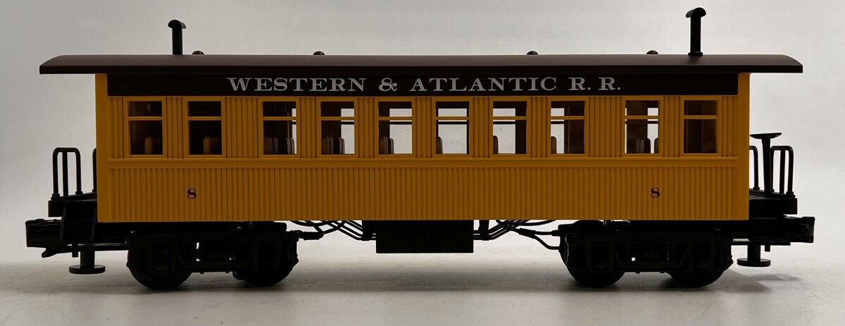 MTH 30-6400-2 O Gauge Western & Atlantic Railroad Overton Illuminated Coach