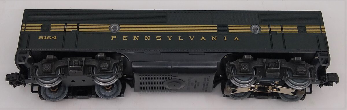 Lionel 6-8164 O Gauge Pennsylvania F3 B-Unit Dummy Diesel Locomotive LN/Box