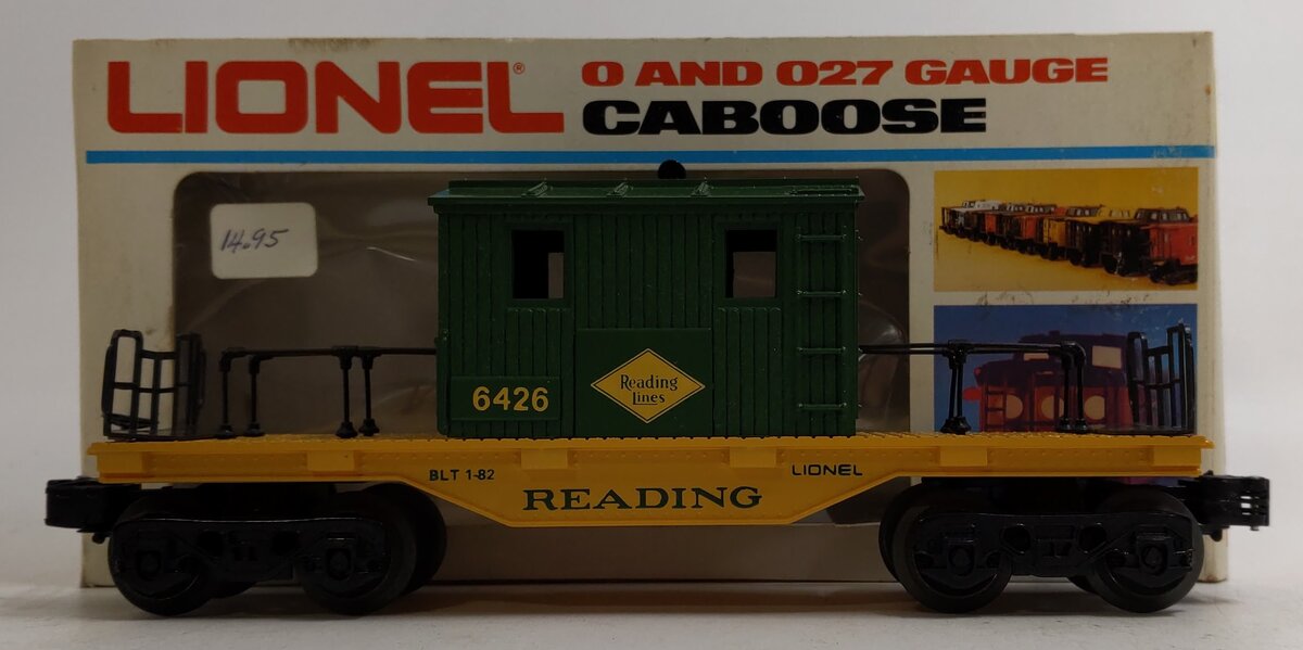 Lionel 6-6426 O Gauge Reading Maintenance Caboose LN/Box