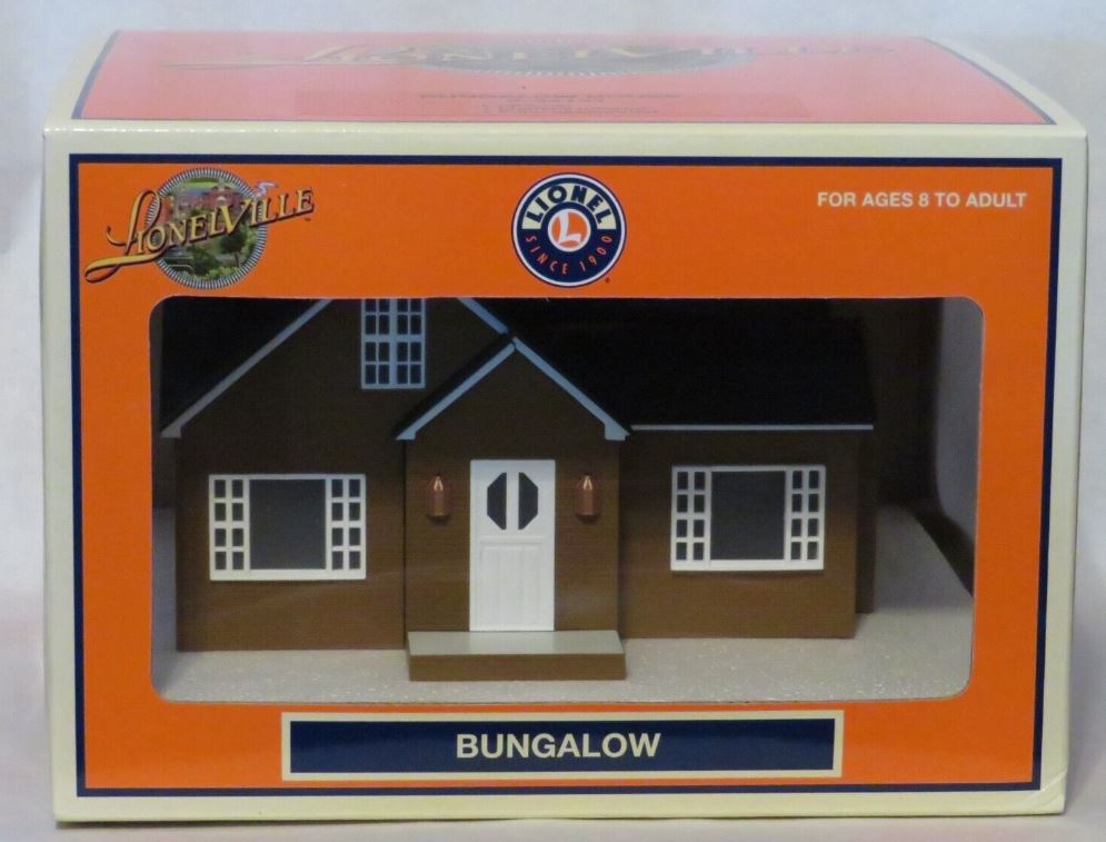 Lionel 6-34121 O Gauge Brown Bungalow House