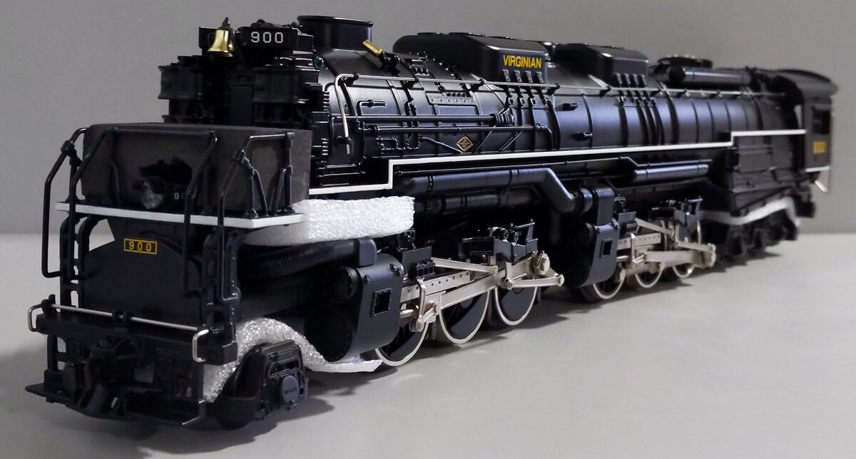 Lionel 6-28028 O Virginian 2-6-6-6 Allegheny Steam Locomotive & Tender #900 MT/Box