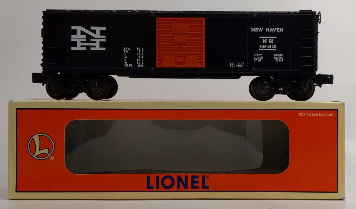 Lionel 6-19295 O Gauge New Haven Series VI Boxcar #6464-425